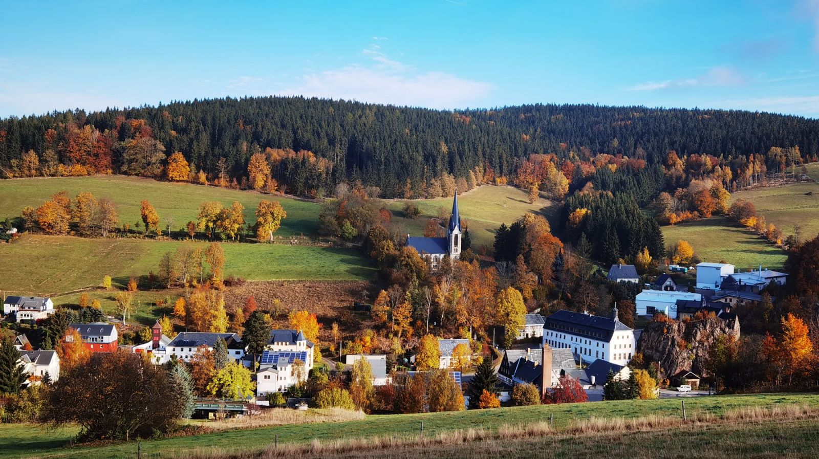 Blick auf Rechenberg Blick auf Rechenberg